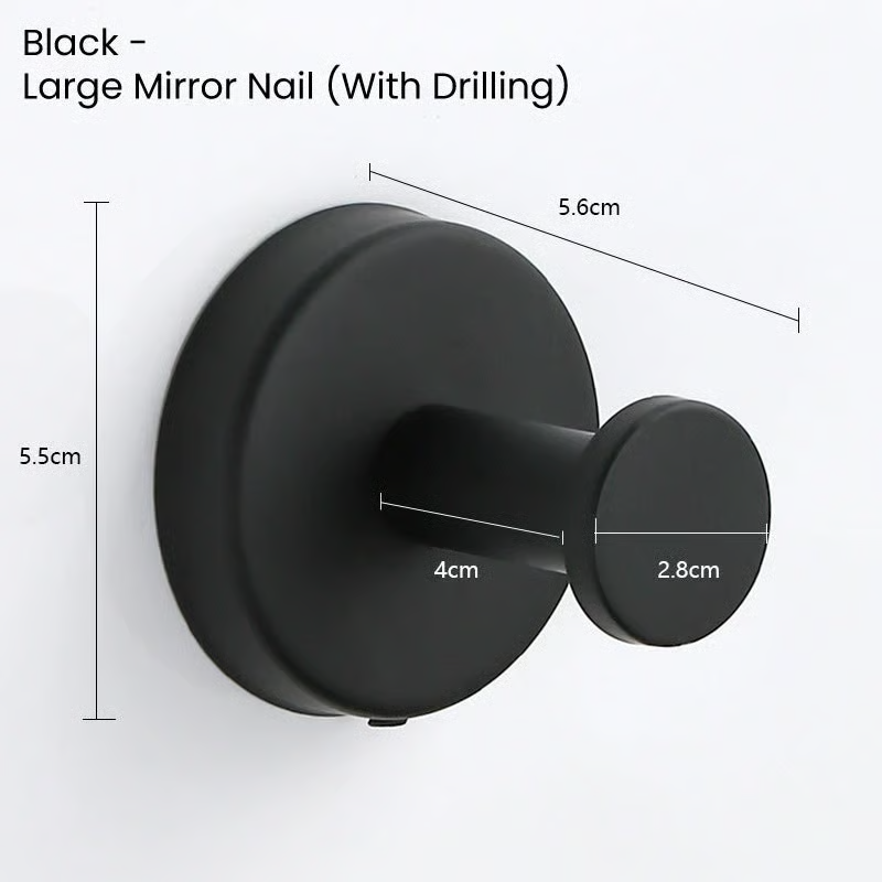 Heavy-duty adhesive wall hook