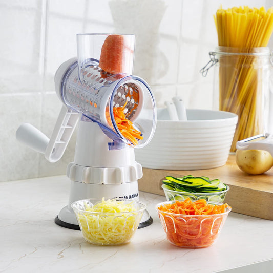 Hand-Cranked Vegetable Cutter