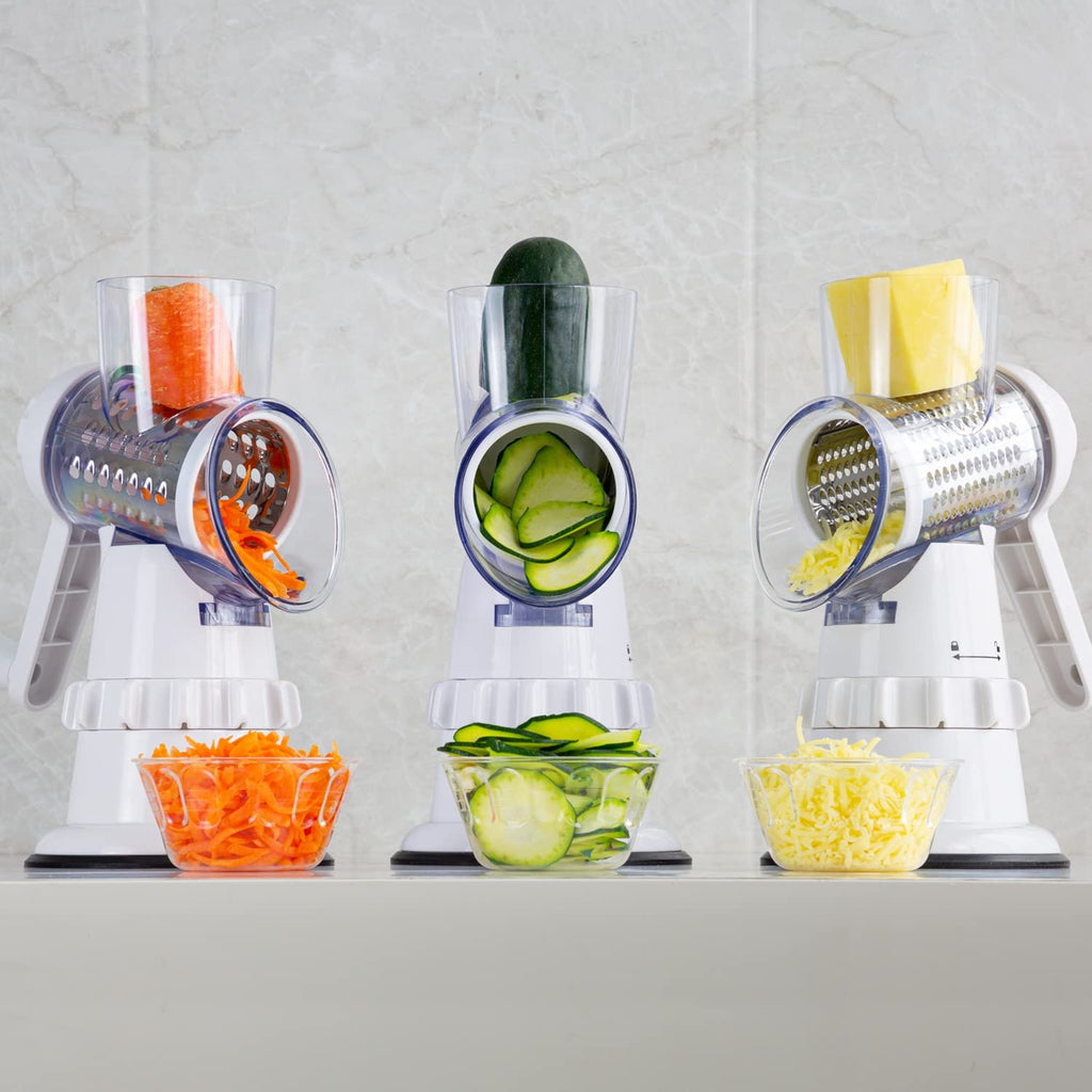 Hand-Cranked Vegetable Cutter
