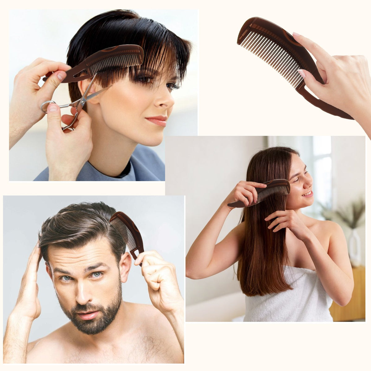 Hollow Tooth Dandruff Comb