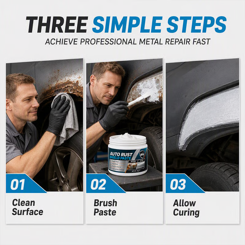 🔥HOT SELL 49% OFF🎁Car Metal Rust Repair Paste – Long-Lasting Anti-Corrosion Protective Shield