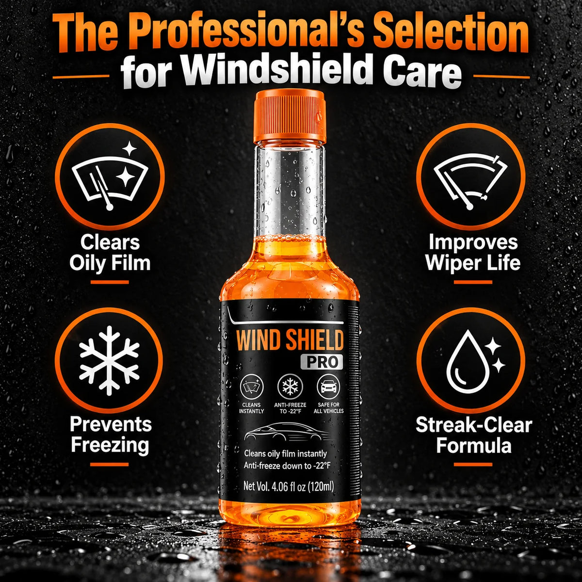 🔥Hot Sale-49% OFF🔥Windshield ProConcentrate - ClearerGlass, Cleaner Vision inAny Season