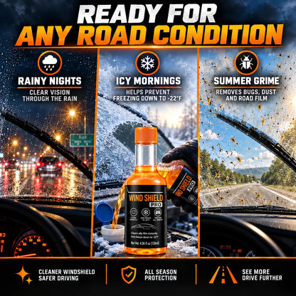 🔥Hot Sale-49% OFF🔥Windshield ProConcentrate - ClearerGlass, Cleaner Vision inAny Season