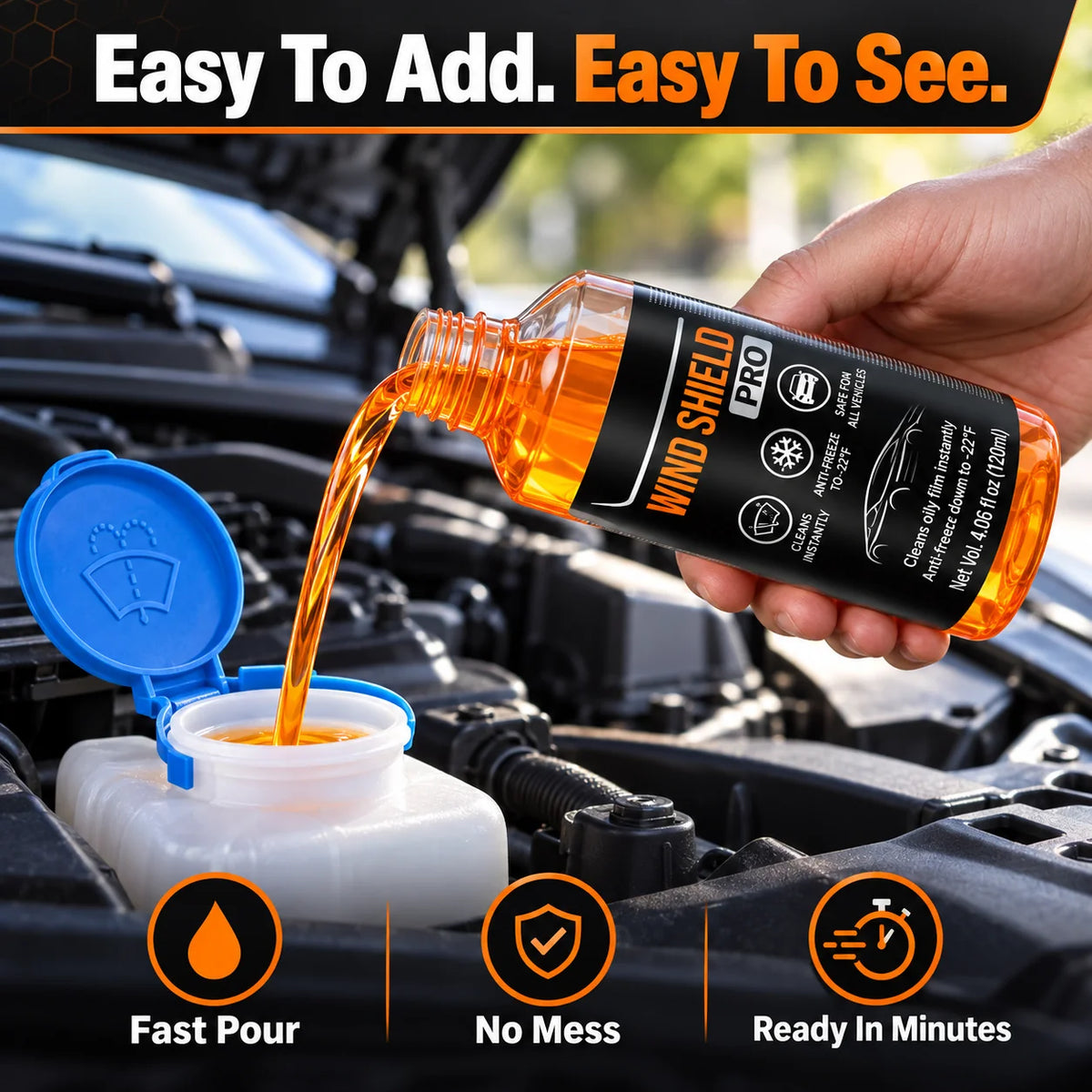 🔥Hot Sale-49% OFF🔥Windshield ProConcentrate - ClearerGlass, Cleaner Vision inAny Season
