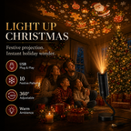 🌲👻60,000+ Sold-Plug & Play HD Holiday Projector for Christmas & Halloween Decor
