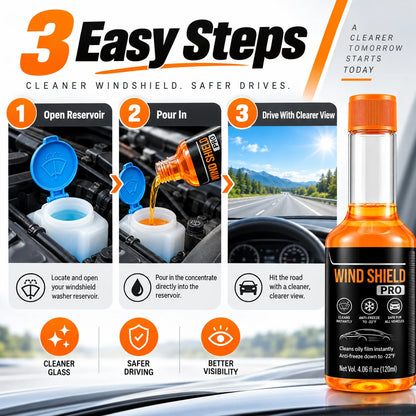 🔥Hot Sale-49% OFF🔥Windshield ProConcentrate - ClearerGlass, Cleaner Vision inAny Season