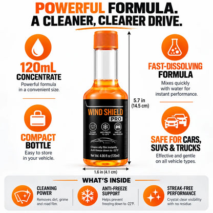 🔥Hot Sale-49% OFF🔥Windshield ProConcentrate - ClearerGlass, Cleaner Vision inAny Season