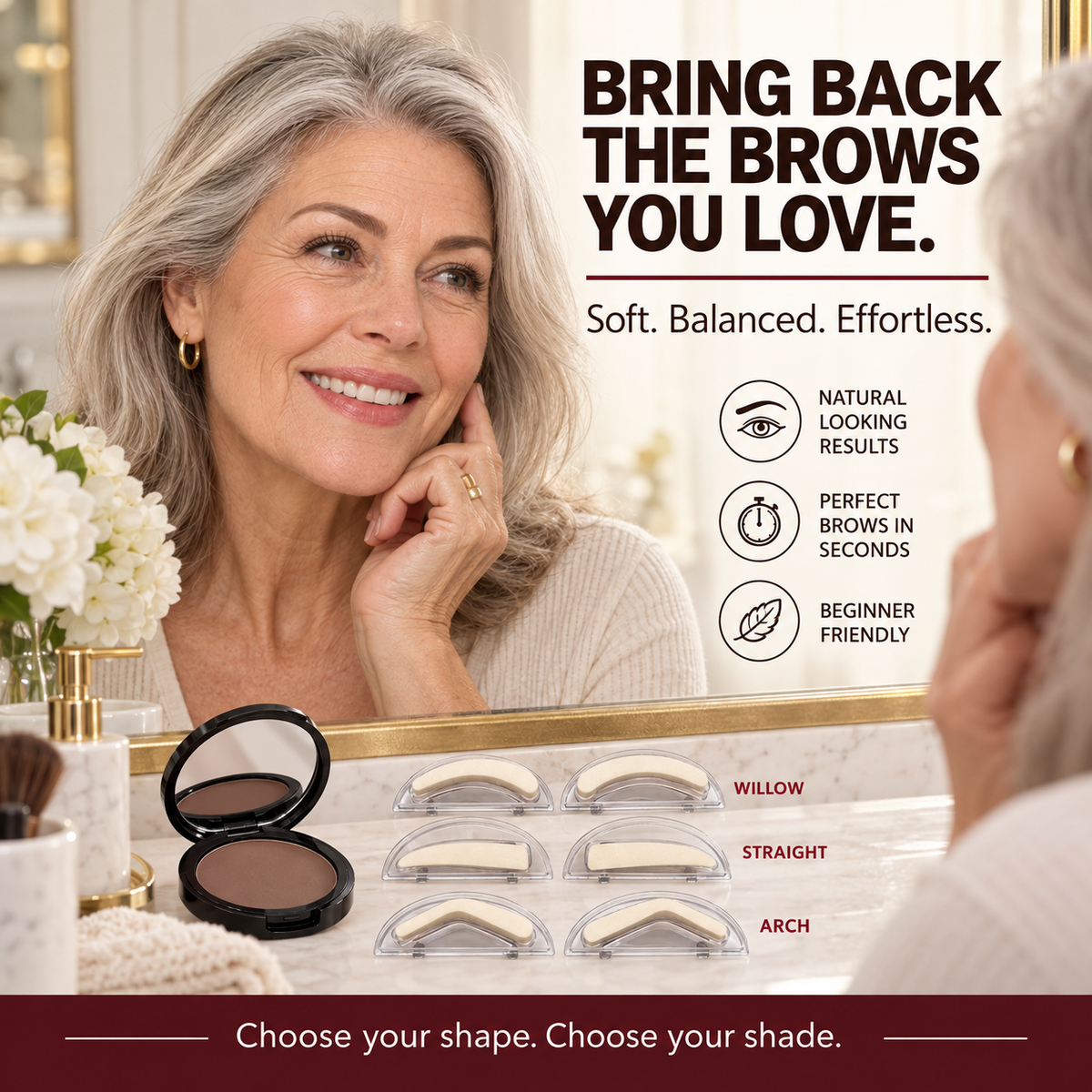 ⚡️Stock Sells Fast! ⚡️Browlyn Eyebrow Stamp