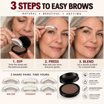 ⚡️Stock Sells Fast! ⚡️Browlyn Eyebrow Stamp
