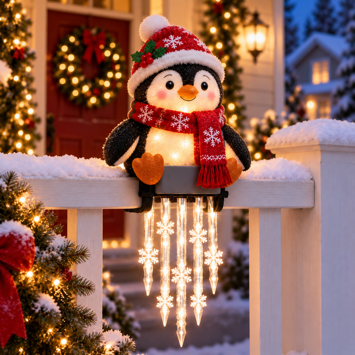 Christmas Character Cascade Lights