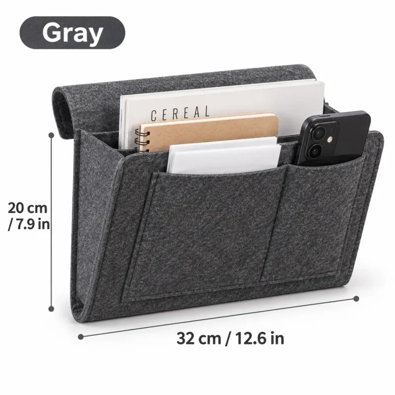 Bedside Hanging Organizer – Keep Essentials Within Reach