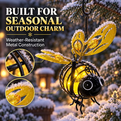 🐝Hot Sale 49% OFF! Hanging Solar Bee Light – Spread Joy Day and Night 🌞🌜