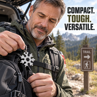 🔥Last Day 49% OFF-18-in-1 Snowflake Multi-Tool