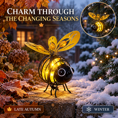 🐝Hot Sale 49% OFF! Hanging Solar Bee Light – Spread Joy Day and Night 🌞🌜