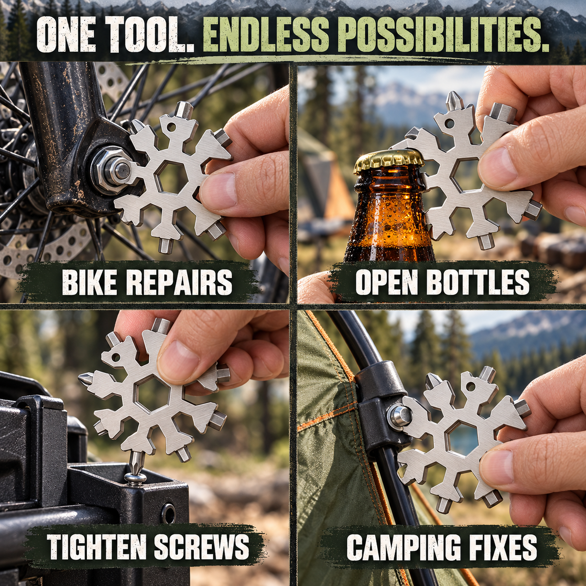 🔥Last Day 49% OFF-18-in-1 Snowflake Multi-Tool