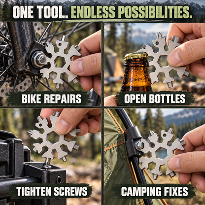 🔥Last Day 49% OFF-18-in-1 Snowflake Multi-Tool