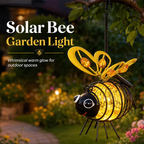 🐝Hot Sale 49% OFF! Hanging Solar Bee Light – Spread Joy Day and Night 🌞🌜