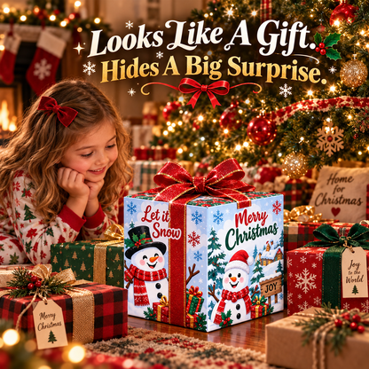 Christmas Pull-Out Cash Gift Box