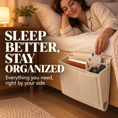 Bedside Hanging Organizer – Keep Essentials Within Reach