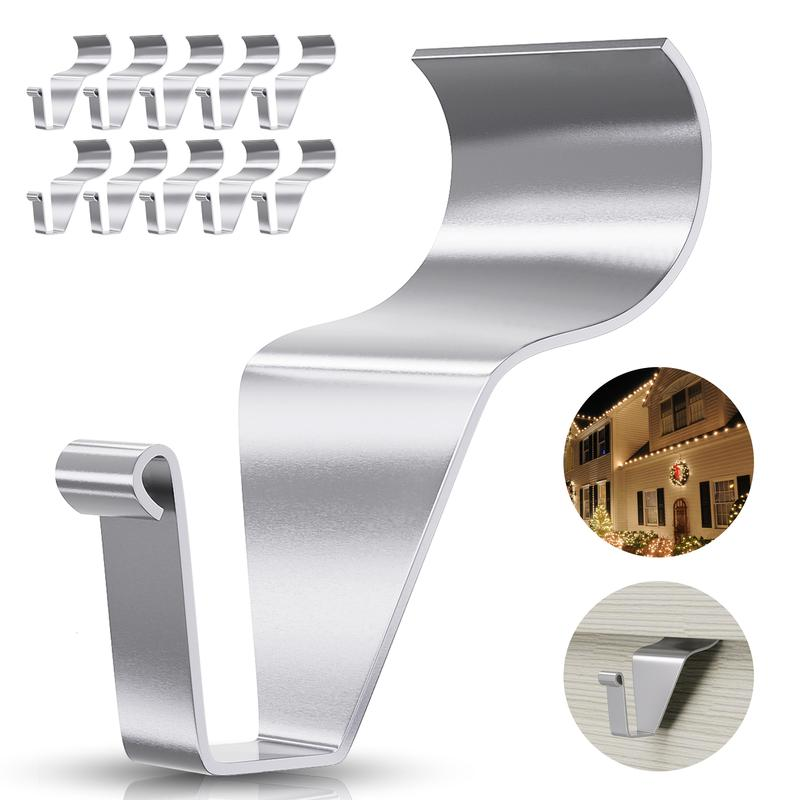 10 Pack Vinyl Siding Hooks – Easy No-Drill Outdoor Decor Hangers