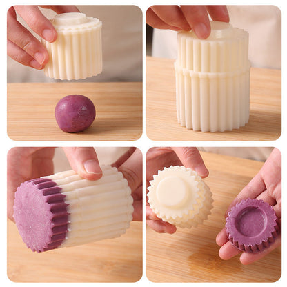 💥 Can’t-Miss Deal - BUY 1 GET 1 FREE 🔥Creative Double-Ended Pastry Mold – Traditional Pastry & Dessert Press