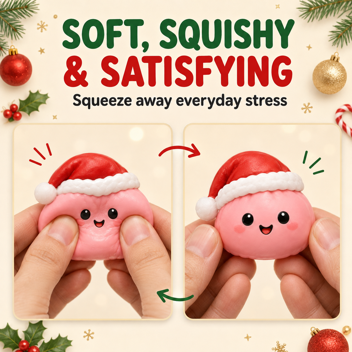 💥LAST DAY 49% OFF🎄Christmas Mini Squishies Advent Calendar 2026