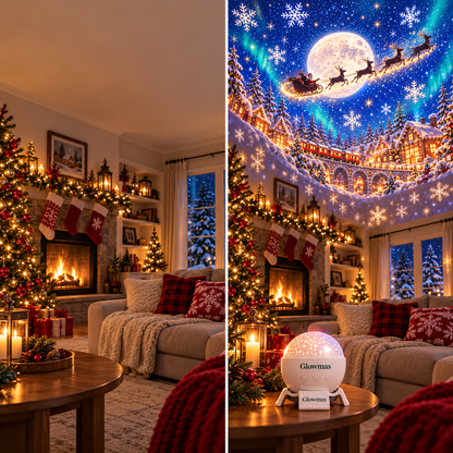 🏆 60,000+ Sold - 🎄Glowmas™ Christmas Room Projector