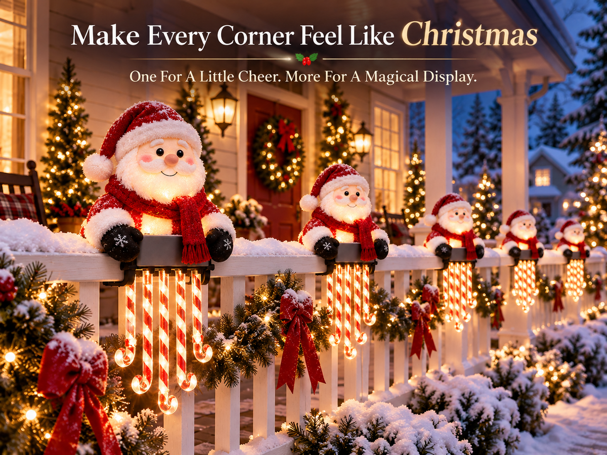 Christmas Character Cascade Lights