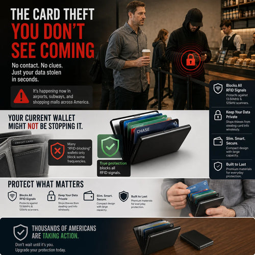 🔥Last Day 49% OFF🔥Anti-Scan RFID Blocking Card Holder