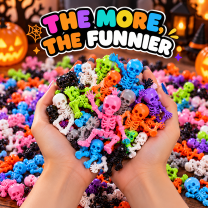 3D Printed skeleton Mini Statues