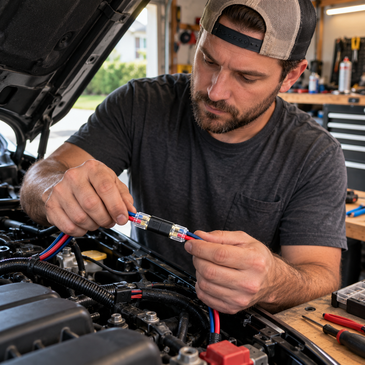No-Strip Quick Wire Connector™ – Fast, Clean & Reusable Automotive Wiring Solution