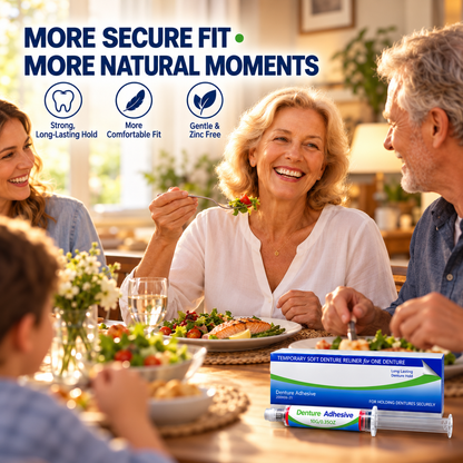 🔥Last Day | 40% OFF🔥Denture Adhesive Kit