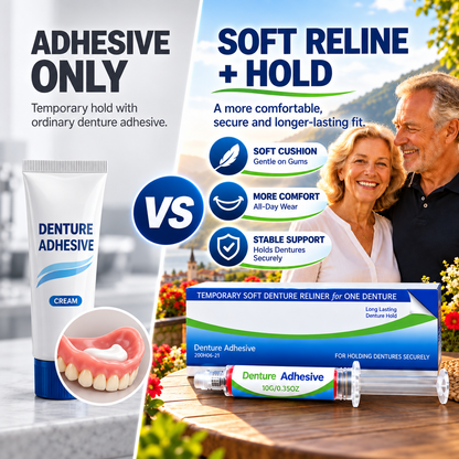 🔥Last Day | 40% OFF🔥Denture Adhesive Kit