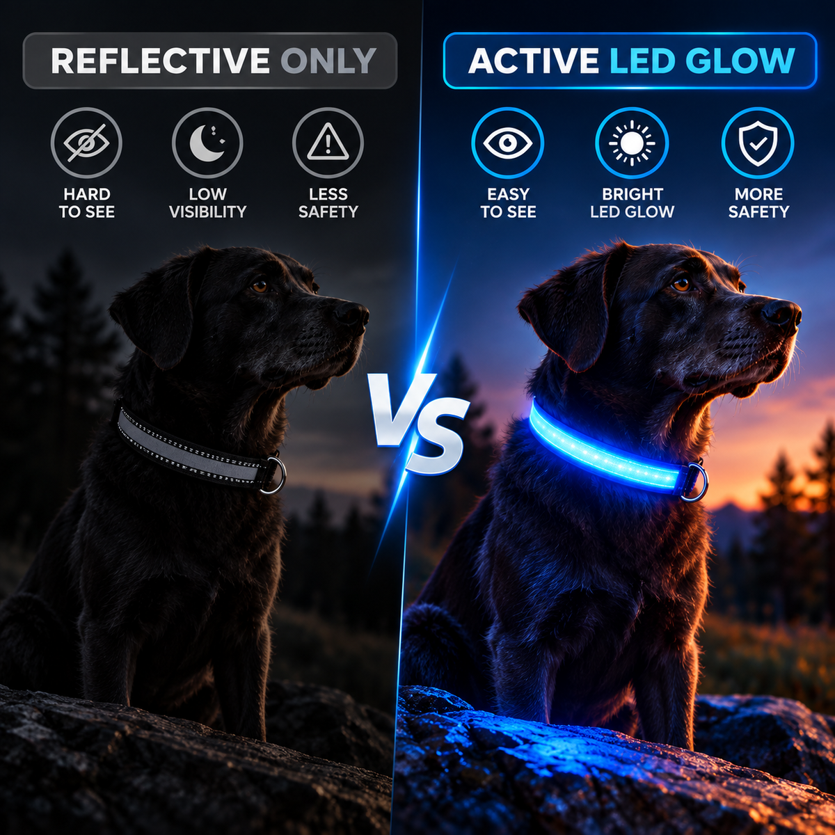 GlowPaw LED Safety Collar™