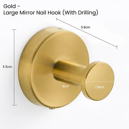 Heavy-duty adhesive wall hook