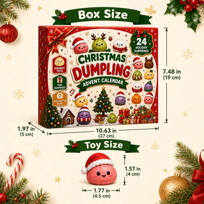 💥LAST DAY 49% OFF🎄Christmas Mini Squishies Advent Calendar 2026