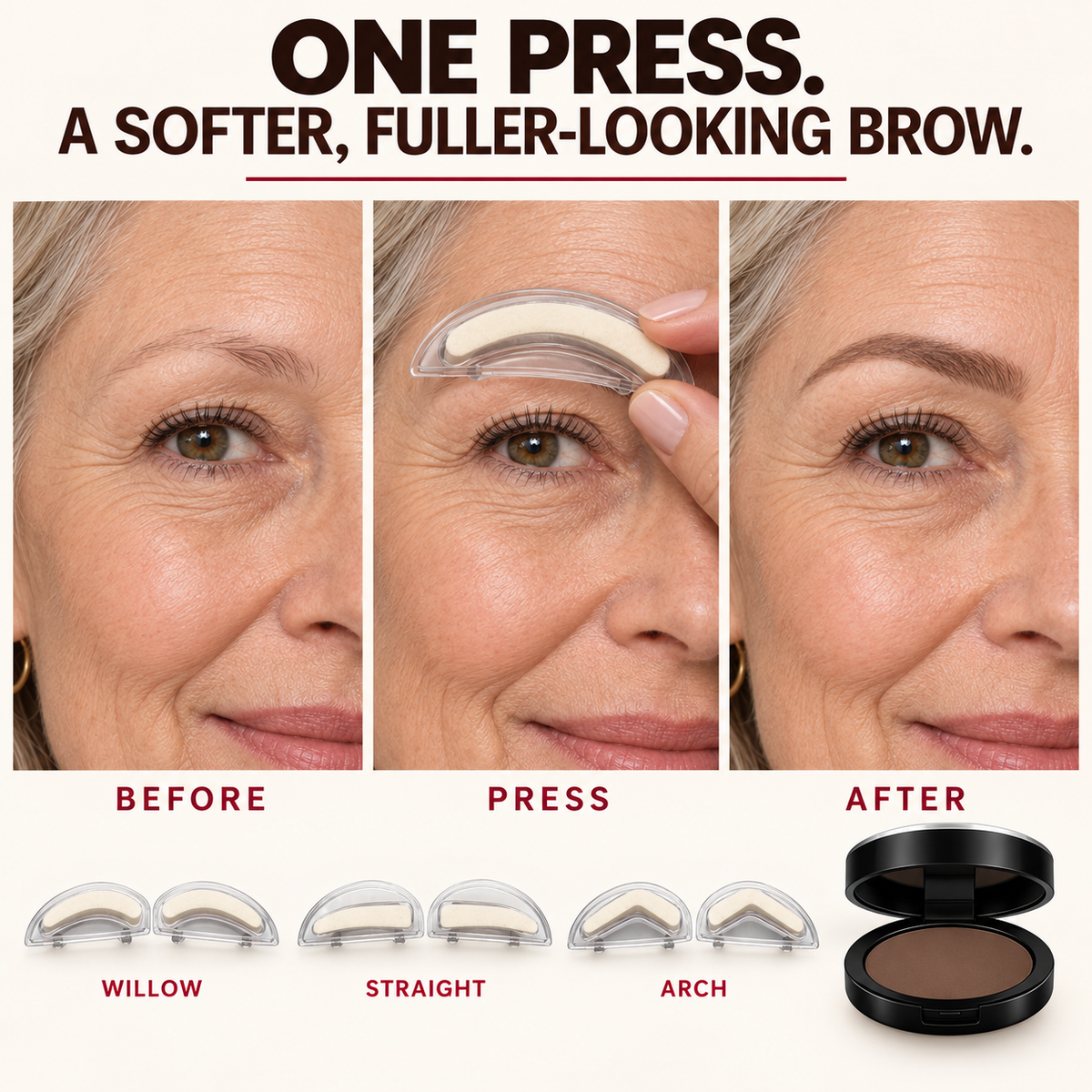 ⚡️Stock Sells Fast! ⚡️Browlyn Eyebrow Stamp