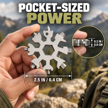 🔥Last Day 49% OFF-18-in-1 Snowflake Multi-Tool