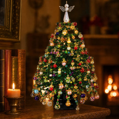 🎄✨ DIY Beaded Christmas Tree Kit – 🎅Create Your Own Sparkling Holiday Decoration