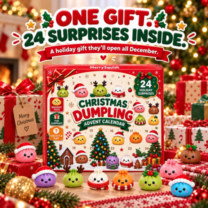💥LAST DAY 49% OFF🎄Christmas Mini Squishies Advent Calendar 2026