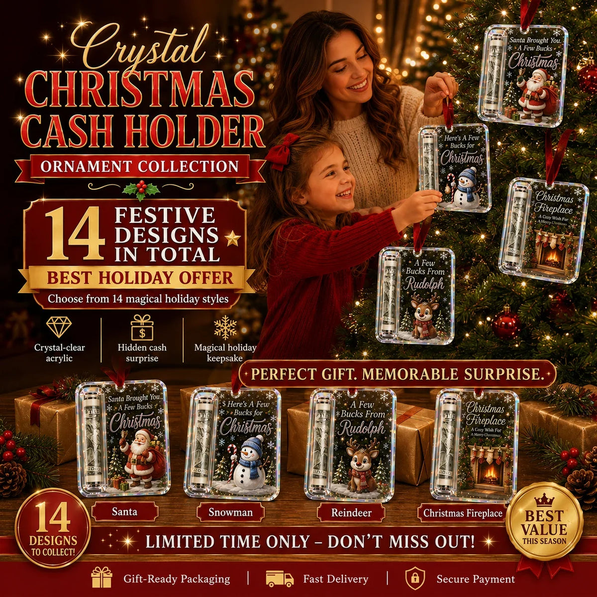 LAST DAY 49% OFF -😍Make Cash Feel Like A Real Christmas Gift🎁